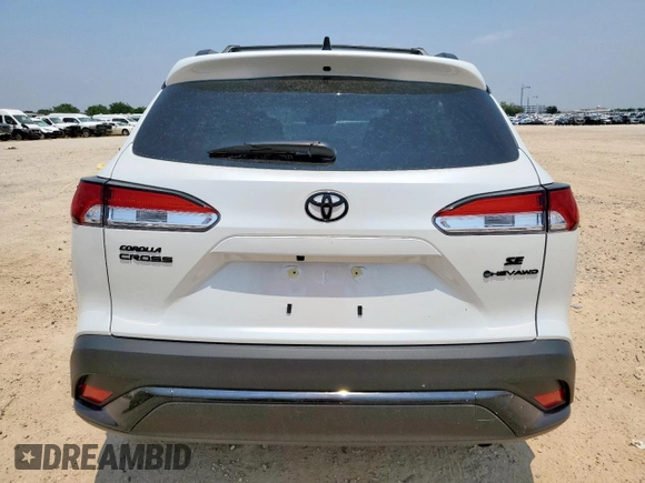 2025 Toyota Corolla Cross Hybrid S с VIN 7MUFBABG3SV077116, выставлен на аукционе Copart как лот 57056335 с пробегом 139 миль миль и Списание • Salvage title. История ставок и продаж доступна на DreamBid. Изображение 6.