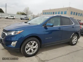 2020 Chevrolet Equinox LT with VIN 2GNAXVEX9L6217066, listed as a Copart auction lot 48004875 with 40,134 mi miles and Clean Title. Bid and sale history available at carsss.com. Image 1.