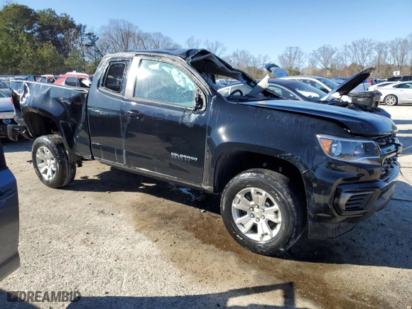 2022 Chevrolet Colorado 2WD LT with VIN 1GCHSCEA4N1256790, listed as a Copart auction lot 48119285 with 25,968 mi miles and Clean Title. Bid and sale history available at carsss.com. Image 4.
