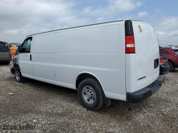 2020 Chevrolet Express Cargo Van with VIN 1GCZGHFG5L1271656, listed as a Copart auction lot 50989625 with 0 mi miles and Clean Title. Bid and sale history available at carsss.com. Image 2.