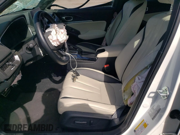 2024 Acura Integra w/A-Spec Package with VIN 19UDE4H35RA022657, listed as a Copart auction lot 55964735 with 16,743 mi miles and Salvage title. Bid and sale history available at DreamBid. Image 7.