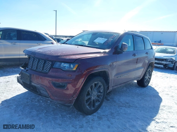2019 Jeep Grand Cherokee Laredo E with VIN 1C4RJFAG1KC802450, listed as a IAAI auction lot 41617468 with 95,318 mi miles. Bid and sale history available at carsss.com. Image 17.
