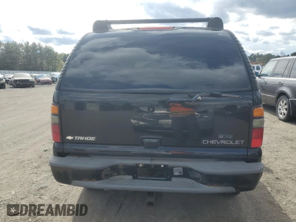 2005 Chevrolet Tahoe Z71 with VIN 1GNEK13T65R199268, listed as a Copart auction lot 76206884 with 302,824 mi miles and Clean Title. Bid and sale history available at carsss.com. Image 6.
