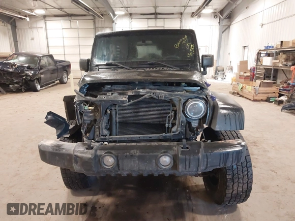 2017 Jeep Wrangler Unlimited Sport with VIN 1C4BJWDGXHL698014, listed as a IAAI auction lot 41384325 with 121,402 mi miles. Bid and sale history available at carsss.com. Image 13.