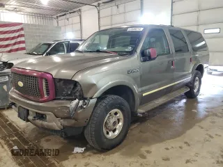 2004 Ford Excursion Limited с VIN 1FMNU43S64EA70976, выставлен на аукционе Copart как лот 72036304 с пробегом 321 026 миль миль и Списание • Salvage title. История ставок и продаж доступна на DreamBid. Изображение 1.