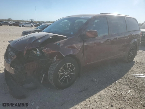 2019 Dodge Grand Caravan SXT with VIN 2C4RDGCG0KR503341, listed as a Copart auction lot 48193625 with 114,634 mi miles and Salvage Title. Bid and sale history available at carsss.com. Image 1.