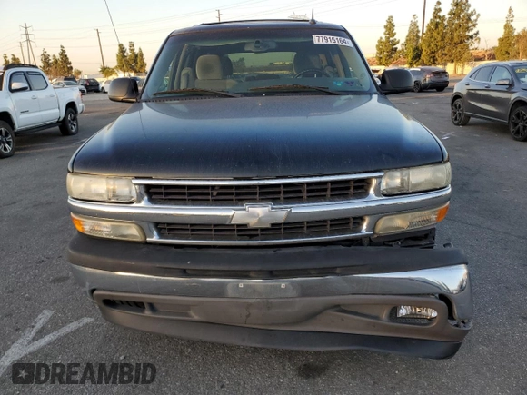 2005 Chevrolet Tahoe LS with VIN 1GNEC13T65R254833, listed as a Copart auction lot 77916164 with 164,550 mi miles and Salvage Title. Bid and sale history available at carsss.com. Image 5.