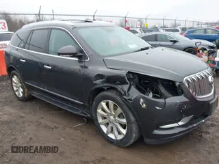 2014 Buick Enclave Premium with VIN 5GAKVCKD5EJ261834, listed as a IAAI auction lot 41983431 with 168,125 mi miles and . Bid and sale history available at carsss.com. Image 1.