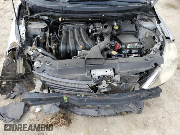 2012 Nissan Versa S with VIN 3N1BC1CP8CK287280, listed as a Copart auction lot 49823775 with 100,820 mi miles and Non Repairable. Bid and sale history available at carsss.com. Image 11.