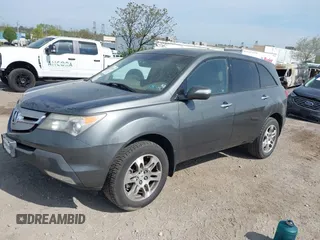 2007 Acura MDX Technology with VIN 2HNYD28487H553568, listed as a IAAI auction lot 42123875 with Not Provided miles and . Bid and sale history available at DreamBid. Image 2.