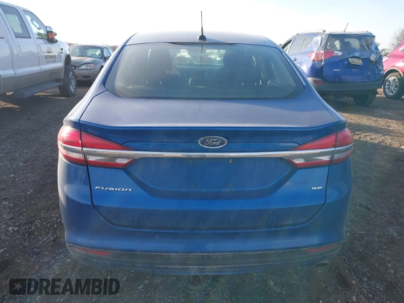 2017 Ford Fusion SE with VIN 3FA6P0H74HR378492, listed as a IAAI auction lot 41762066 with 139,168 mi miles. Bid and sale history available at carsss.com. Image 16.
