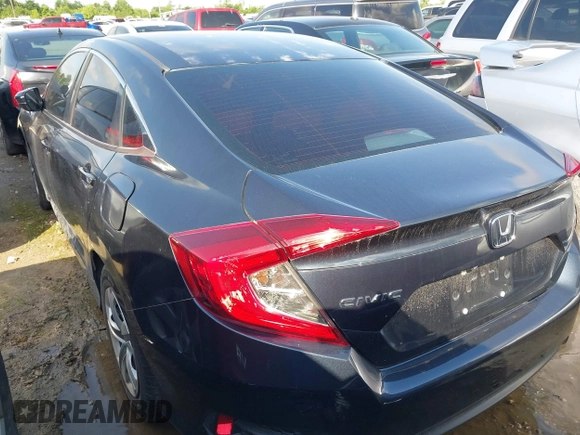 2017 Honda Civic Sedan LX with VIN 2HGFC2F6XHH552820, listed as a IAAI auction lot 42035350 with 1 mi miles. Bid and sale history available at carsss.com. Image 3.