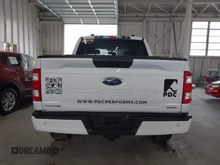 2023 Ford F-150 XL with VIN 1FTEW1EP7PKE20482, listed as a IAAI auction lot 41848669 with 27,933 mi miles. Bid and sale history available at carsss.com. Image 16.