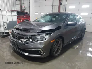 2020 Honda Civic EX-L with VIN 19XFC1F70LE010163, listed as a IAAI auction lot 41306532 with 88,767 mi miles and . Bid and sale history available at DreamBid. Image 2.
