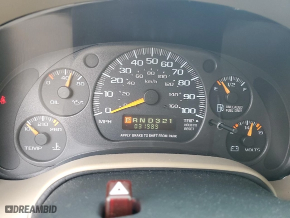 2003 GMC Safari Passenger with VIN 1GKEL19X63B510272, listed as a Copart auction lot 75436594 with NaN miles and Salvage Title. Bid and sale history available at carsss.com. Image 9.