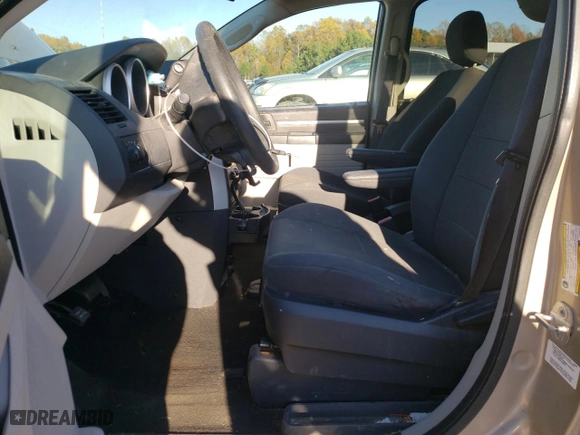 2009 Dodge Grand Caravan SE with VIN 2D8HN44E89R693888, listed as a Copart auction lot 78032924 with 124,045 mi miles and Salvage Title. Bid and sale history available at carsss.com. Image 7.