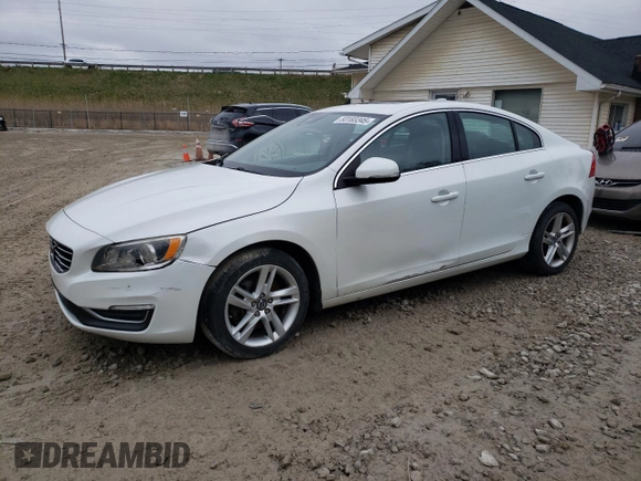 2014 Volvo S60 T5 with VIN YV1612FS1E2297720, listed as a Copart auction lot 53183345 with 174,993 mi miles and Clean Title. Bid and sale history available at carsss.com. Image 1.