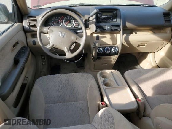 2005 Honda CR-V LX with VIN JHLRD78585C062968, listed as a Copart auction lot 53439515 with 141,885 mi miles and Salvage Title. Bid and sale history available at carsss.com. Image 8.