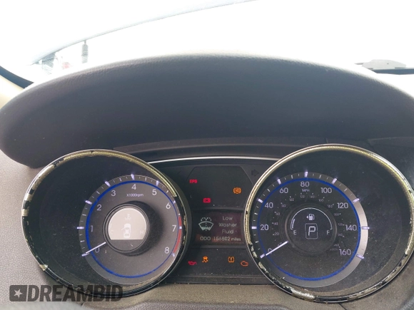 2013 Hyundai Sonata Limited with VIN 5NPEC4AC0DH559912, listed as a IAAI auction lot 42218654 with 156,802 mi miles and . Bid and sale history available at carsss.com. Image 7.