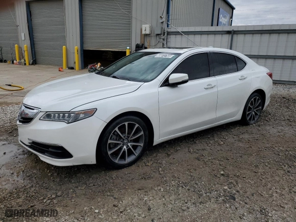 2017 Acura TLX V6 w/Technology Pkg with VIN 19UUB2F55HA002523, listed as a Copart auction lot 88072765 with 99,718 mi miles and Clean Title. Bid and sale history available at carsss.com. Image 1.
