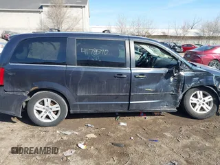 2013 Dodge Grand Caravan Crew with VIN 2C4RDGDG8DR795483, listed as a IAAI auction lot 41781570 with 188,098 mi miles and . Bid and sale history available at DreamBid. Image 6.
