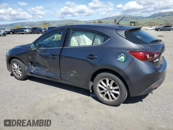 2016 Mazda 3 i Touring with VIN 3MZBM1L75GM264749, listed as a Copart auction lot 49513775 with 79,456 mi miles and Salvage Title. Bid and sale history available at DreamBid. Image 2.