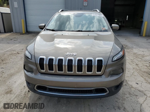 2016 Jeep Cherokee Limited with VIN 1C4PJMDS0GW240560, listed as a Copart auction lot 51577555 with 157,693 mi miles and Salvage Title. Bid and sale history available at DreamBid. Image 5.