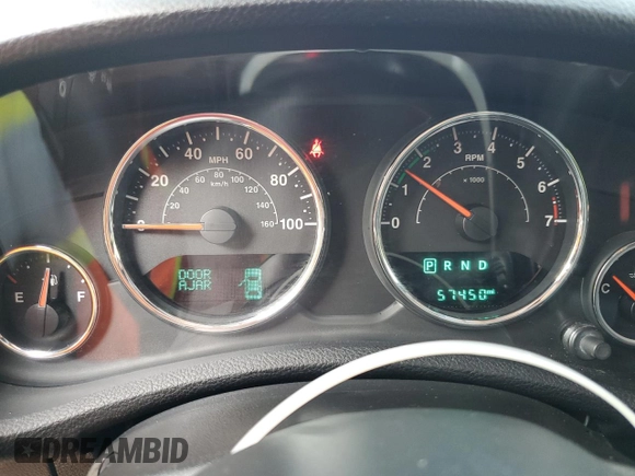 2018 Jeep Wrangler Unlimited Sport with VIN 1C4BJWDG9JL910410, listed as a Copart auction lot 60778405 with 57,450 mi miles and Salvage title. Bid and sale history available at DreamBid. Image 9.