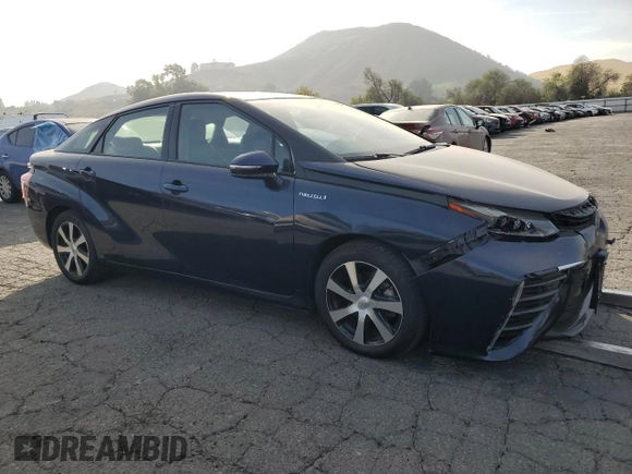 2017 Toyota Mirai with VIN JTDBVRBD4HA001205, listed as a Copart auction lot 81937094 with 64,600 mi miles and Non Repairable. Bid and sale history available at DreamBid. Image 4.