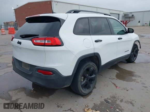 2016 Jeep Cherokee Altitude with VIN 1C4PJLAB2GW346507, listed as a IAAI auction lot 41924540 with 89,235 mi miles and . Bid and sale history available at DreamBid. Image 4.