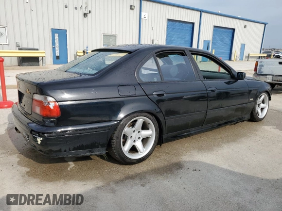 1998 BMW 5 Series 528iA with VIN WBADD6326WGT97216, listed as a Copart auction lot 55146364 with 0 mi miles and Non Repairable. Bid and sale history available at carsss.com. Image 3.