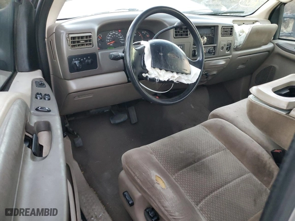 2002 Ford Super Duty F-350 SRW XL with VIN 1FTSX31F42EA60135, listed as a Copart auction lot 80014234 with 250,855 mi miles and Salvage Title. Bid and sale history available at carsss.com. Image 8.