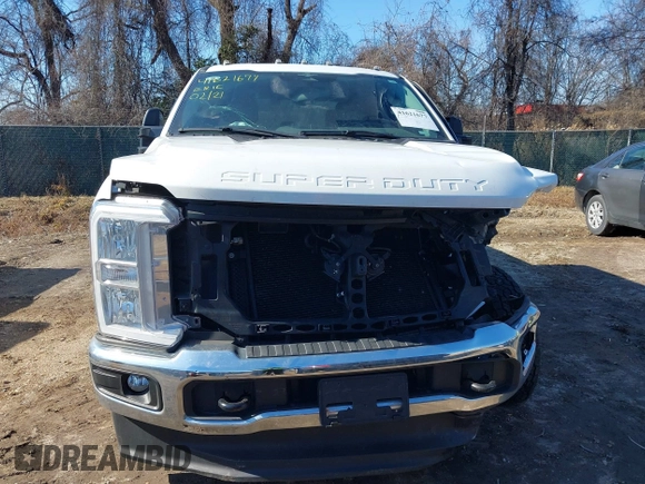 2023 Ford Super Duty F-250 SRW XL with VIN 1FT7W2BA4PEC97513, listed as a IAAI auction lot 41621677 with Not Provided miles. Bid and sale history available at carsss.com. Image 12.