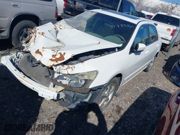 2005 Honda Accord EX z VIN 1HGCM56745A129381, wystawiony jako IAAI lot #41707363 z przebiegiem 148 356 mil mil oraz . Historia ofert i sprzedaży dostępna na DreamBid. Obrazek 2.