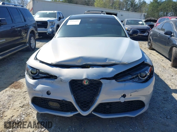 2021 Alfa Romeo Giulia Ti Sport with VIN ZARFAMBN1M7641345, listed as a IAAI auction lot 41856804 with 55,138 mi miles and . Bid and sale history available at DreamBid. Image 12.