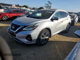 2019 Nissan Murano S with VIN 5N1AZ2MS3KN128638, listed as a Copart auction lot 88587865 with 66,861 mi miles and Salvage Title. Bid and sale history available at carsss.com. Image 1.