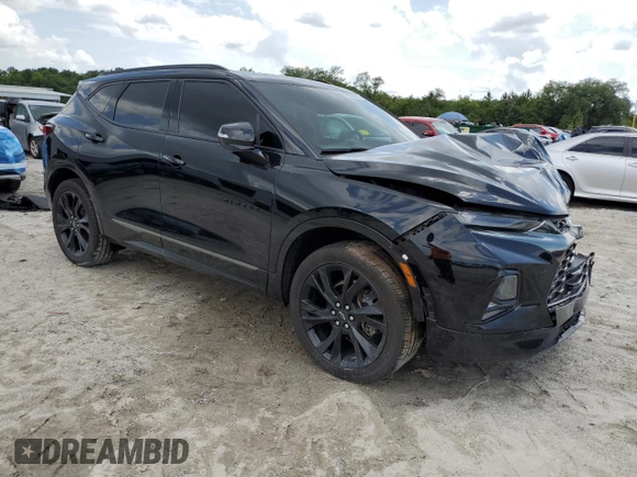 2022 Chevrolet Blazer RS z VIN 3GNKBERS9NS214805, wystawiony jako Copart lot #58304495 z przebiegiem Nie podano mil oraz Nie do naprawy • Non repairable. Historia ofert i sprzedaży dostępna na DreamBid. Obrazek 4.