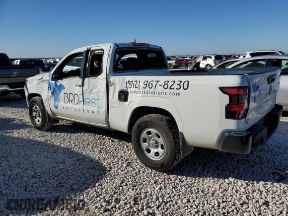 2024 Nissan Frontier S with VIN 1N6ED1CL6RN656660, listed as a Copart auction lot 85485104 with 26,139 mi miles and Salvage title. Bid and sale history available at DreamBid. Image 2.