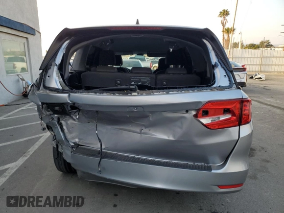 2022 Honda Odyssey EX with VIN 5FNRL6H54NB030743, listed as a Copart auction lot 42062815 with 42,294 mi miles and Salvage Title. Bid and sale history available at DreamBid. Image 6.