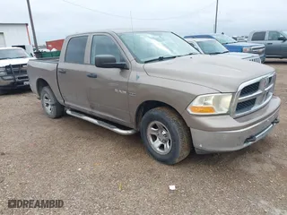 2010 Dodge Ram 1500 SLT with VIN 1D7RB1CT9AS209505, listed as a IAAI auction lot 41420722 with 89,775 mi miles. Bid and sale history available at carsss.com. Image 1.