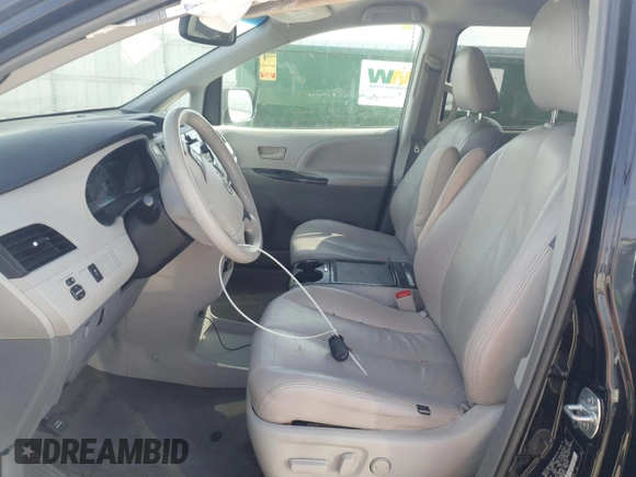 2013 Toyota Sienna LE AAS with VIN 5TDKK3DC6DS296783, listed as a Copart auction lot 52014085 with 0 mi miles and Salvage Title. Bid and sale history available at carsss.com. Image 7.