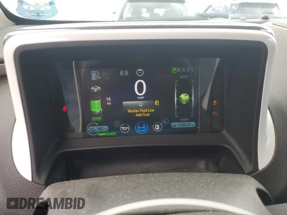 2012 Chevrolet Volt with VIN 1G1RE6E44CU127752, listed as a Copart auction lot 55472525 with 120,628 mi miles and Clean Title. Bid and sale history available at DreamBid. Image 9.