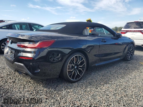 2024 BMW 8 Series 840i with VIN WBADZ2C05RCP88751, listed as a Copart auction lot 73794034 with Not Provided miles and Non Repairable. Bid and sale history available at carsss.com. Image 3.