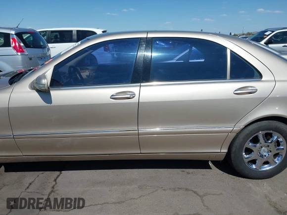 2001 Mercedes-Benz S 320/430/500 with VIN WDBNG70J21A188310, listed as a IAAI auction lot 42243766 with 259,703 mi miles and . Bid and sale history available at DreamBid. Image 14.