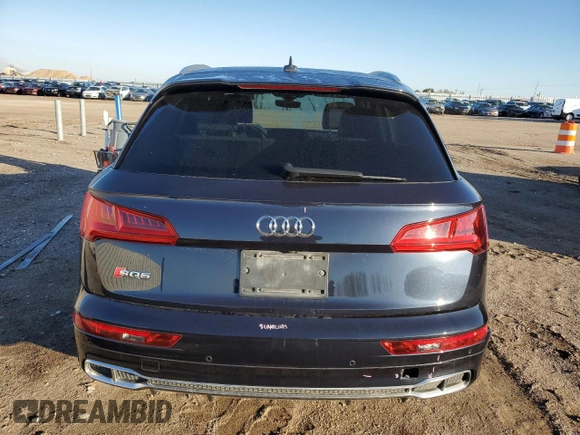 2019 Audi SQ5 Premium Plus with VIN WA1B4AFY5K2001775, listed as a Copart auction lot 80466204 with 120,337 mi miles and Salvage Title. Bid and sale history available at DreamBid. Image 6.