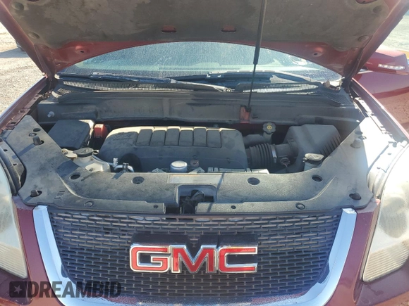 2011 GMC Acadia SLT1 with VIN 1GKKRREDXBJ198358, listed as a Copart auction lot 46448755 with 120,514 mi miles and Salvage Title. Bid and sale history available at carsss.com. Image 12.