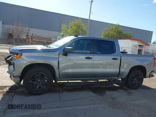 2024 Chevrolet Silverado 1500 Custom with VIN 1GCPABEK7RZ239913, listed as a IAAI auction lot 41631620 with 6,048 mi miles and . Bid and sale history available at DreamBid. Image 14.