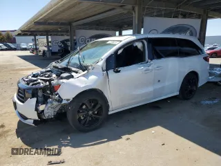 2023 Honda Odyssey Sport z VIN 5FNRL6H7XPB056154, wystawiony jako Copart lot #55217925 z przebiegiem 28 071 mil mil oraz Nie do naprawy • Non repairable. Historia ofert i sprzedaży dostępna na DreamBid. Obrazek 1.