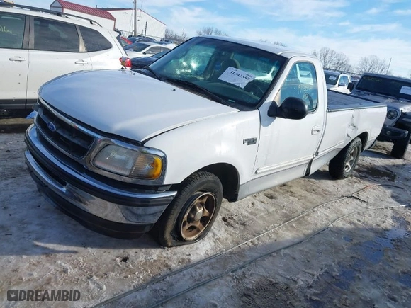 1997 Ford F-150 Standard with VIN 1FTDF17W5VLA93748, listed as a IAAI auction lot 41342357 with 191,234 mi miles. Bid and sale history available at carsss.com. Image 2.