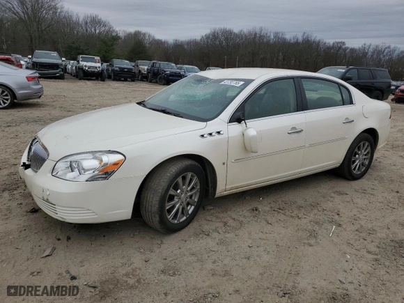 2009 Buick Lucerne CXL-3 with VIN 1G4HD57M39U145256, listed as a Copart auction lot 43730755 with 47,038 mi miles and Salvage Title. Bid and sale history available at carsss.com. Image 1.